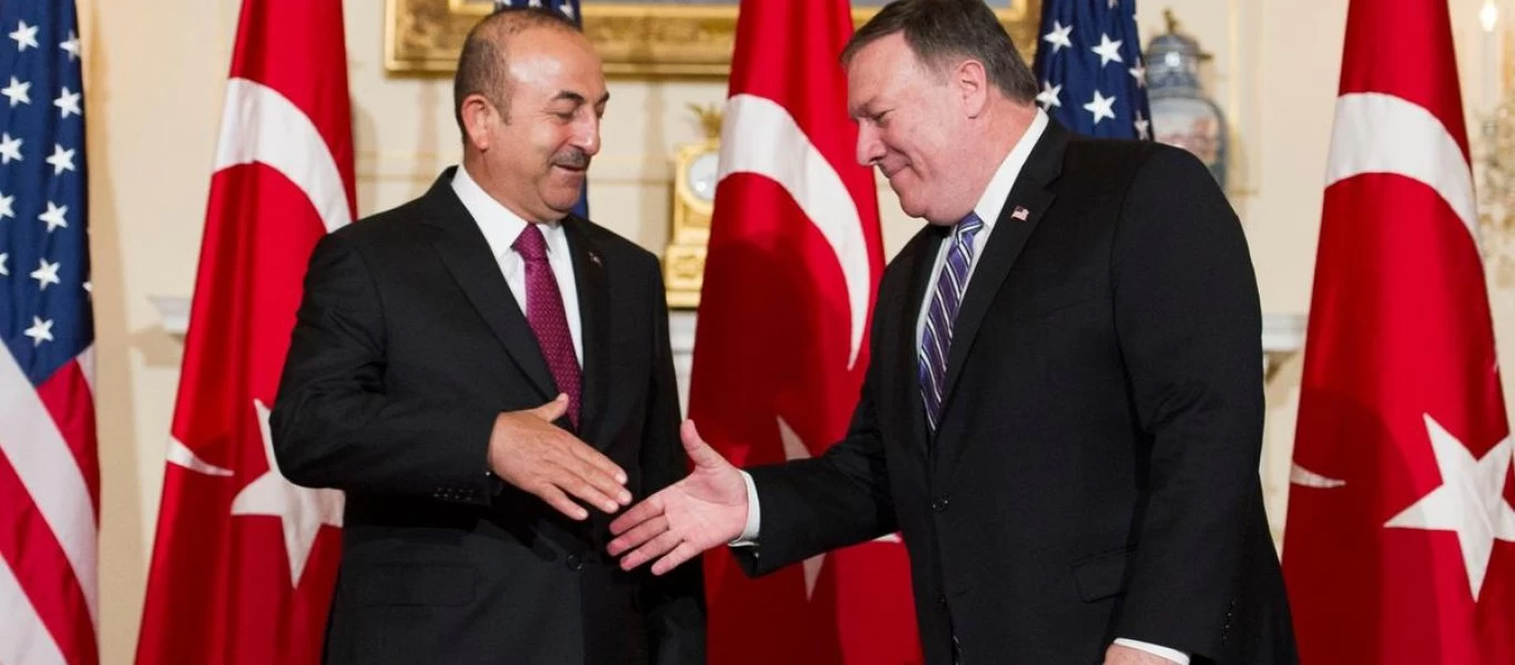 Μ.Πομπέο σε Μ.Τσαβούσογλου: «Πρέπει να μειωθεί η ένταση στην ανατολική Μεσόγειο» (φώτο)